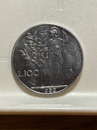 Moneta 100 lire 1988 - lire,