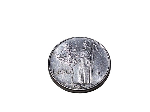 Moneta 100 lire 1992 - moneta,
