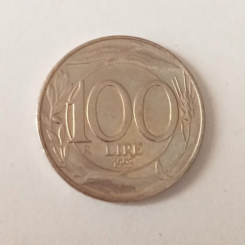 Moneta italiana 100 lire - italiana,