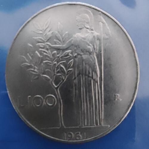 Rara moneta 100 - moneta, del