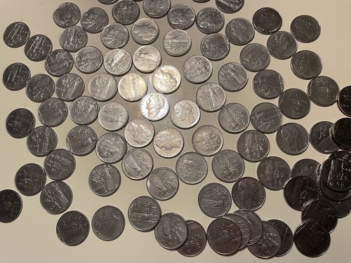 Moneta 100 lire - moneta,