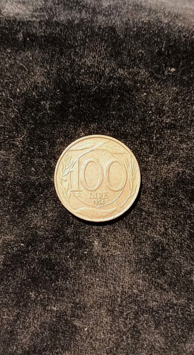 Moneta 100 lire testa - moneta,