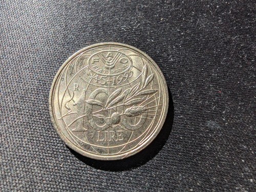 Moneta 100 lire - fao, fiat