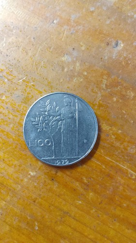 Moneta 100 lire - del, 1979