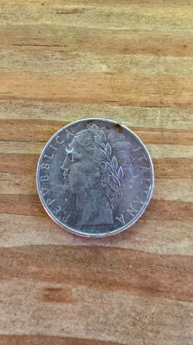 Rara moneta 100 lire - da, 1957
