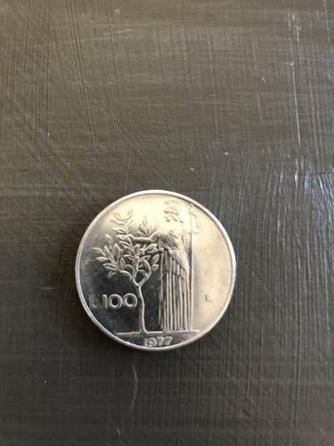 Moneta 100 lire 1977 - lire,