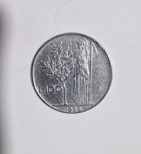 Moneta 100 lire minerva - lire,