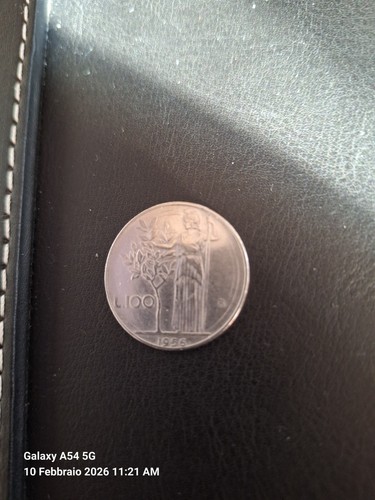 Moneta 100 lire del - 100,