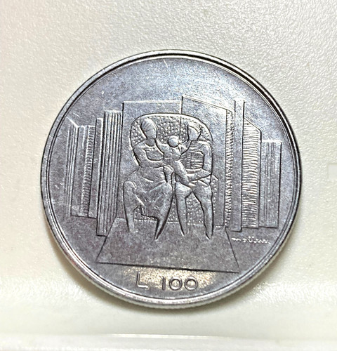 Moneta 100 lire san marino - da,