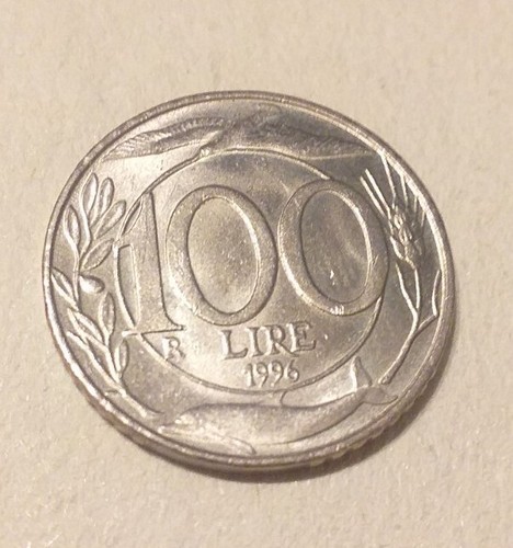 Moneta 100 lire testa - moneta,