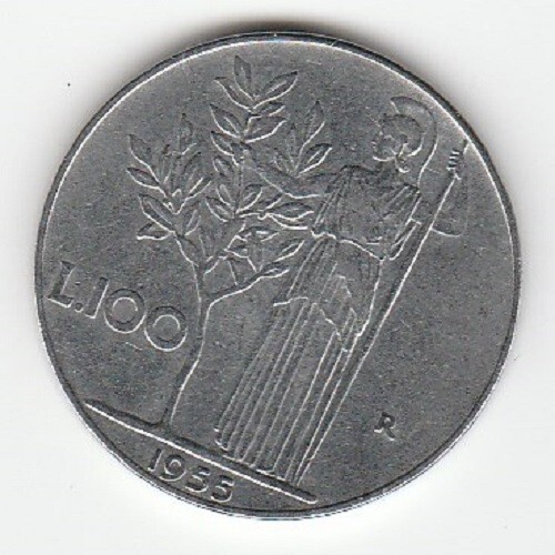 Lotto monete 100 lire - 100,