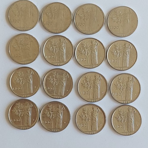 Lotto monete 100 lire - lotto,