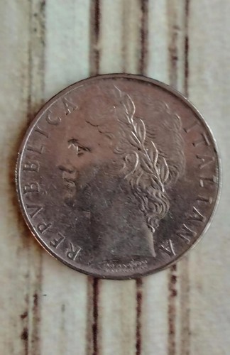 Rara moneta 100 lire - moneta, da
