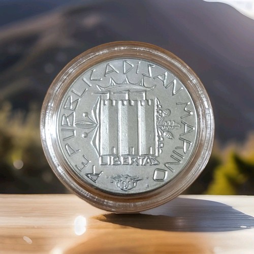 Moneta 100 lire senso - 100, di