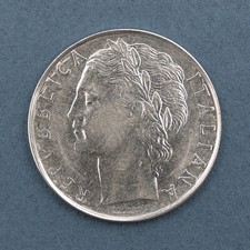 Moneta da 100 lire rara, unica