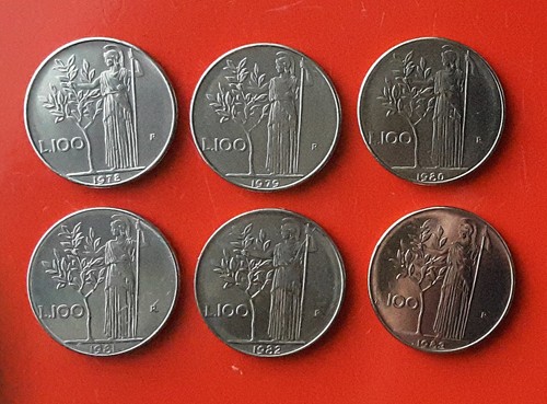 Monete 100 lire minerva - da,