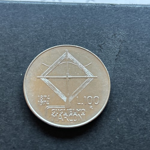 Moneta 100 lire guglielmo - moneta,