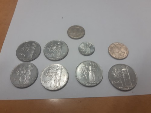 Monete 100 lire la - 10,