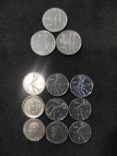 LOTTO 12 MONETE DA 50 E 100