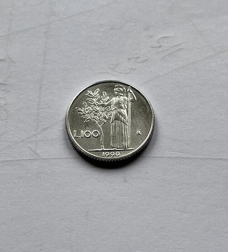Moneta 100 lire piccola - da,