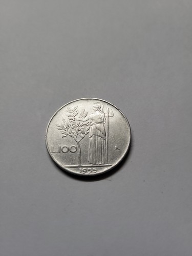 Moneta rara 100 lire del - 100,