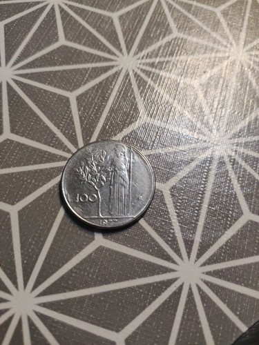 Moneta 100 lire - moneta,