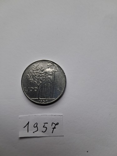 Moneta 100 lire - moneta,