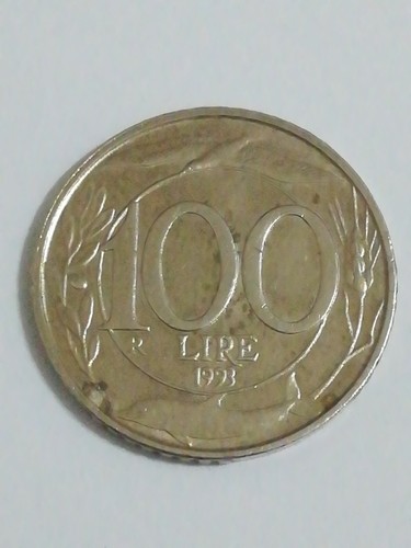 Moneta 100 lire - 100,