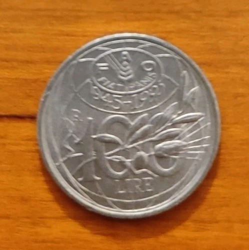 Moneta 100 lire per 50 - per,